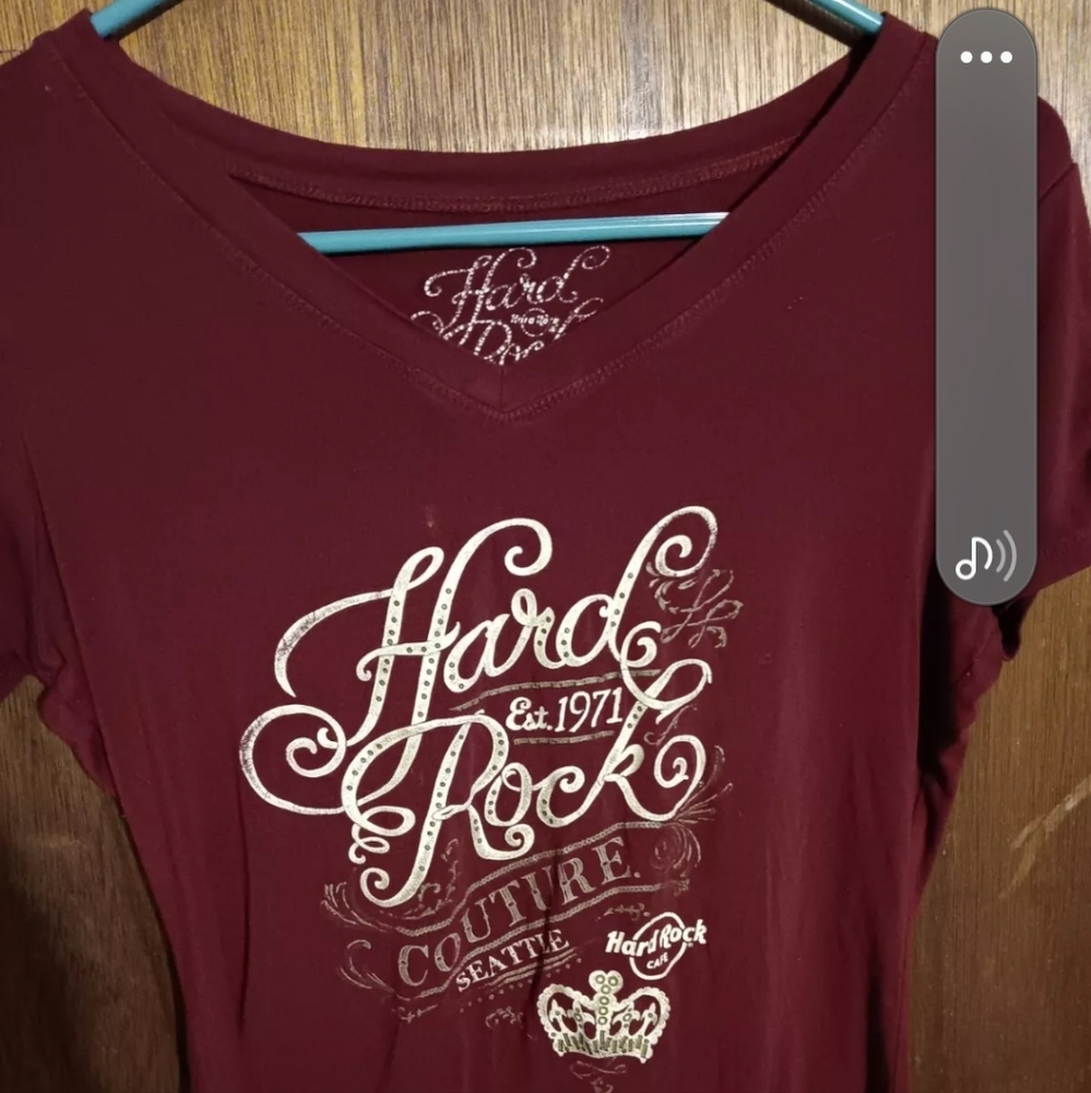 Hard Rock Seattle tshirt size xs